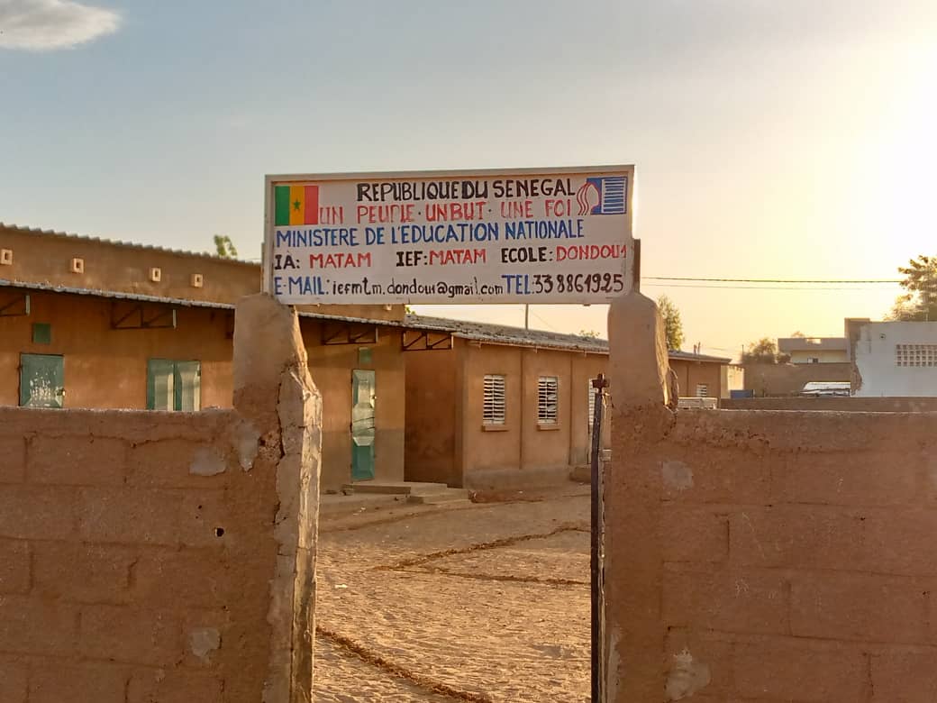 Projet de réhabilitation et d’équipement scolaire à Dondou
